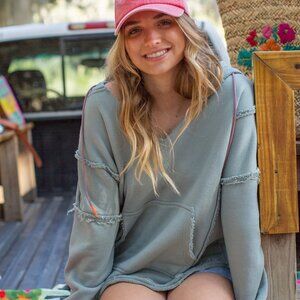 Boho Weekend Hoodie - NWOT